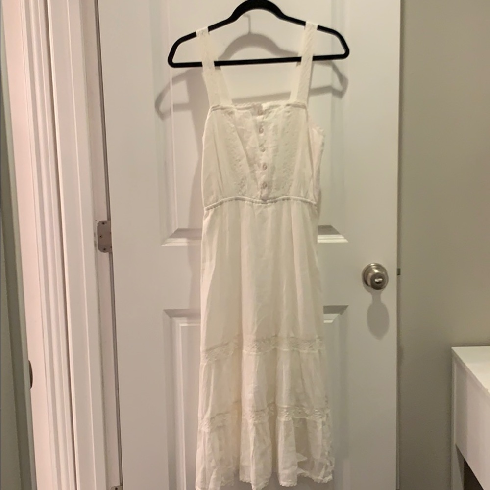 White summer dress